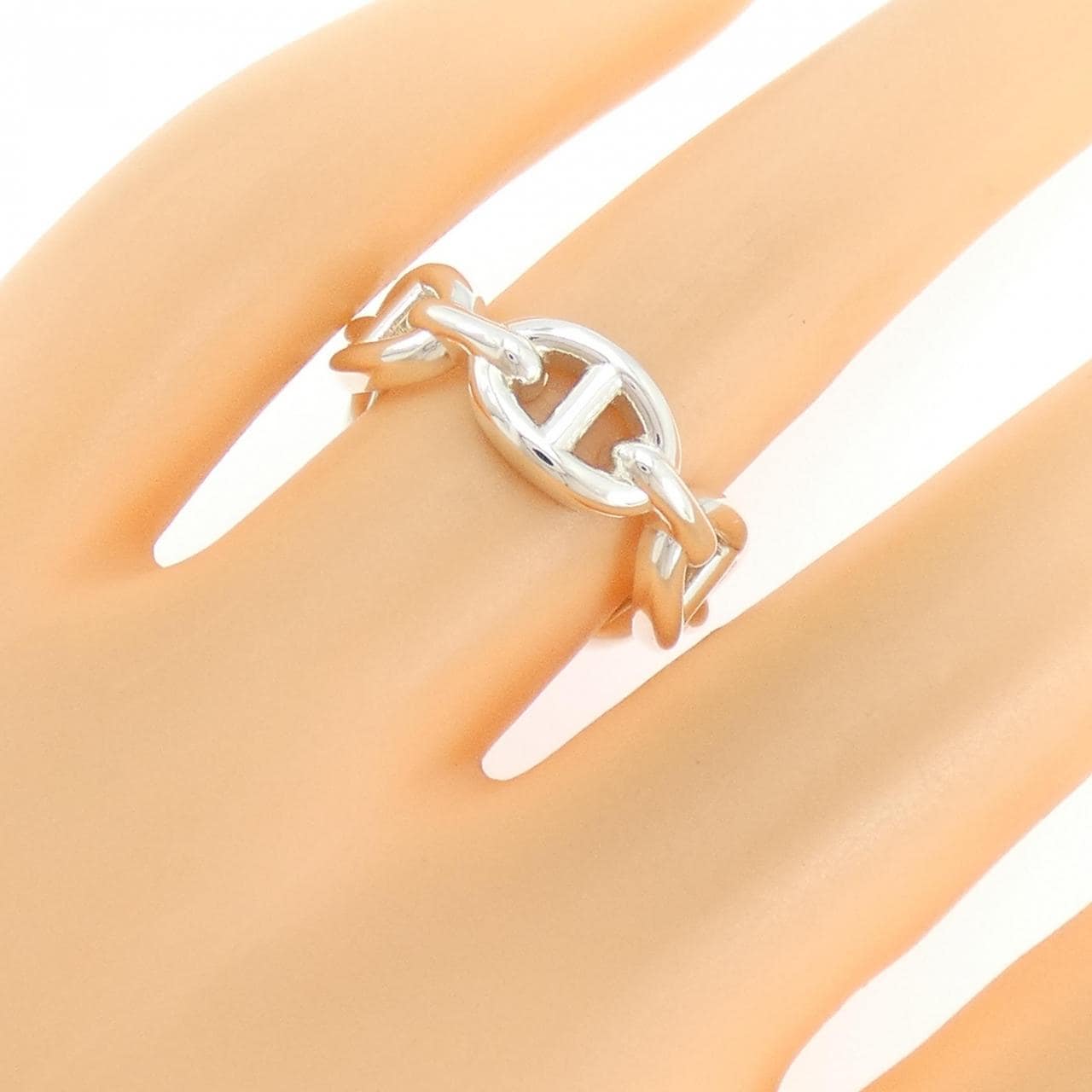 エルメス シェーヌダンクル アンシェネ リング