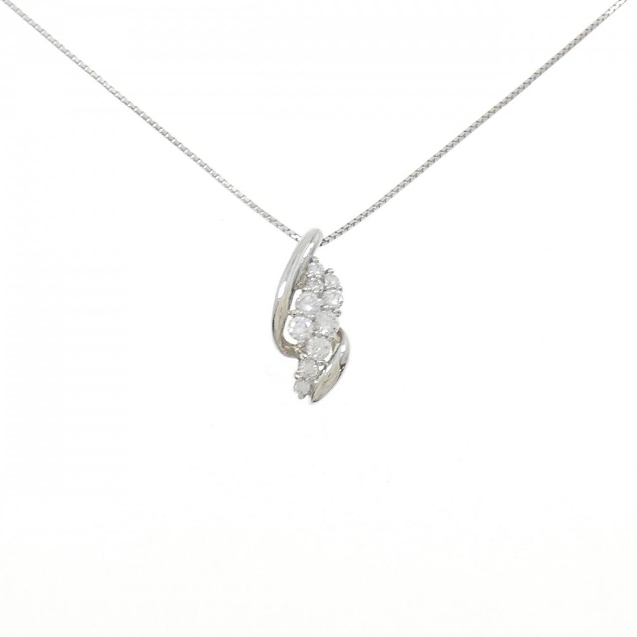 PT1000/PT钻石项链 0.50CT