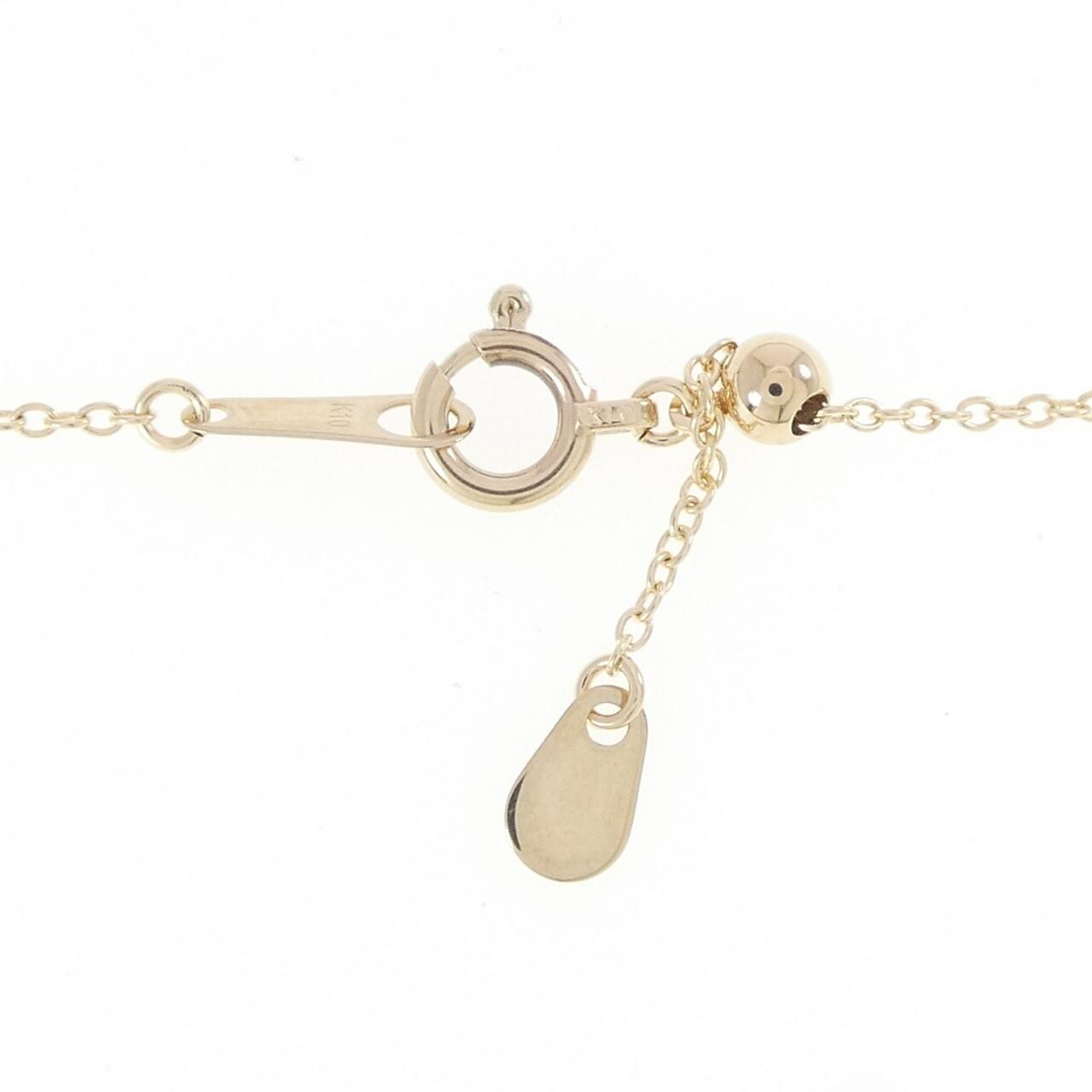 【リメイク】K10YG ダイヤモンド ネックレス 0.30CT
