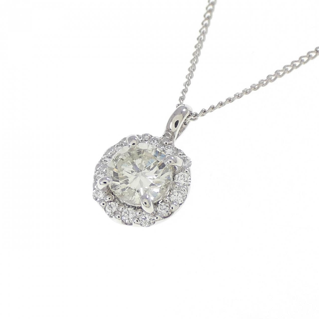 PT900/PT850 ダイヤモンド ネックレス 0.30CT