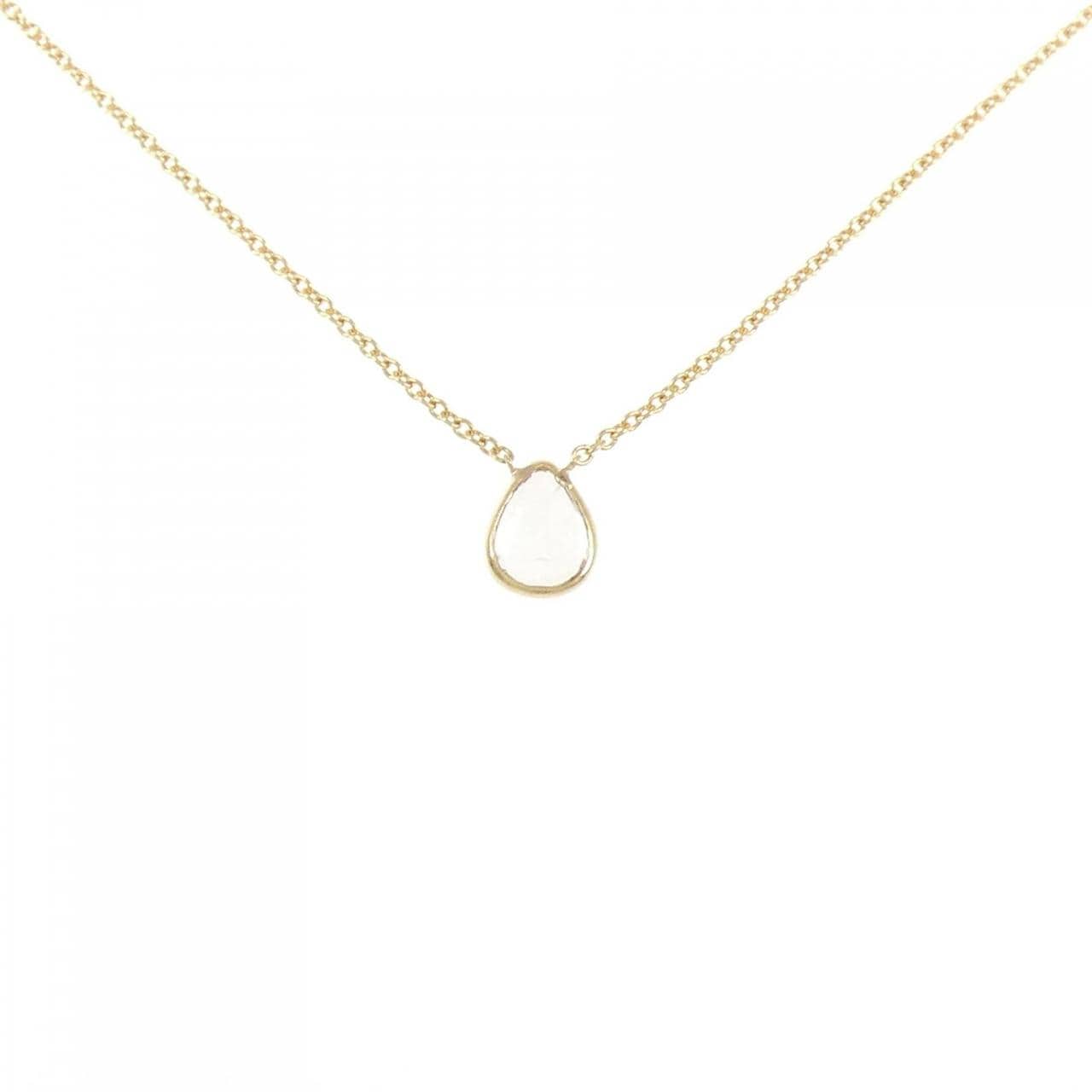 K18YG ダイヤモンド ネックレス 0.14CT
