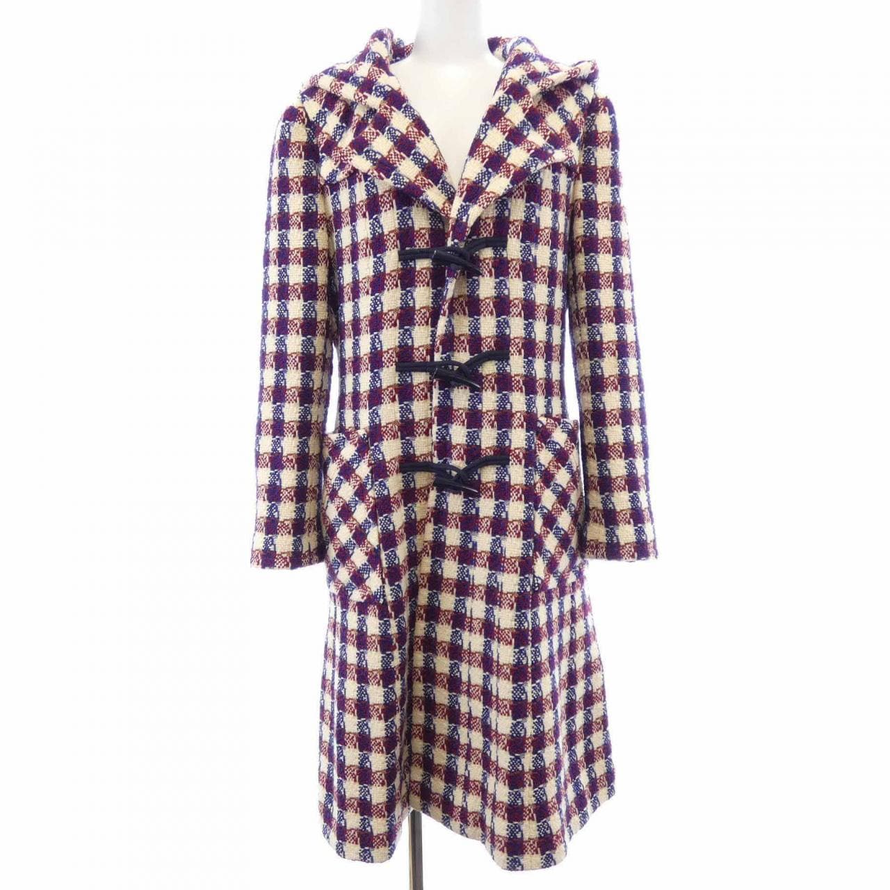 【ヴィンテージ】シャネル CHANEL P29307V19352 06A ダッフルコート