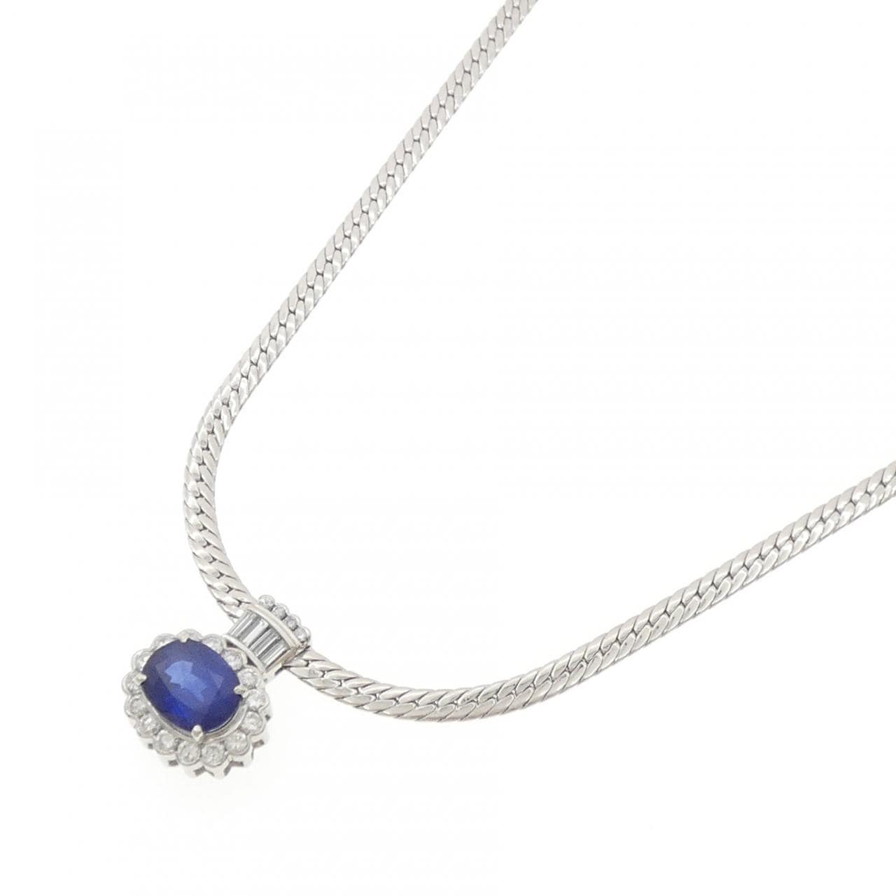 PT900/PT850 サファイヤ ネックレス 4.75CT