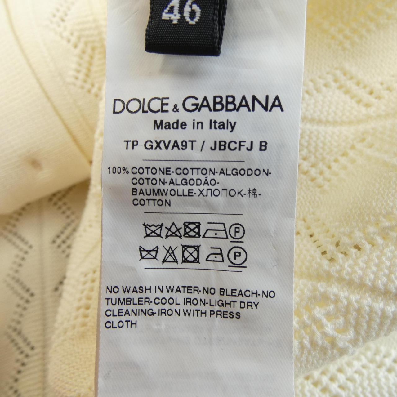 ドルチェアンドガッバーナ DOLCE&GABBANA GXVA9T/JBCFJ S／Sシャツ