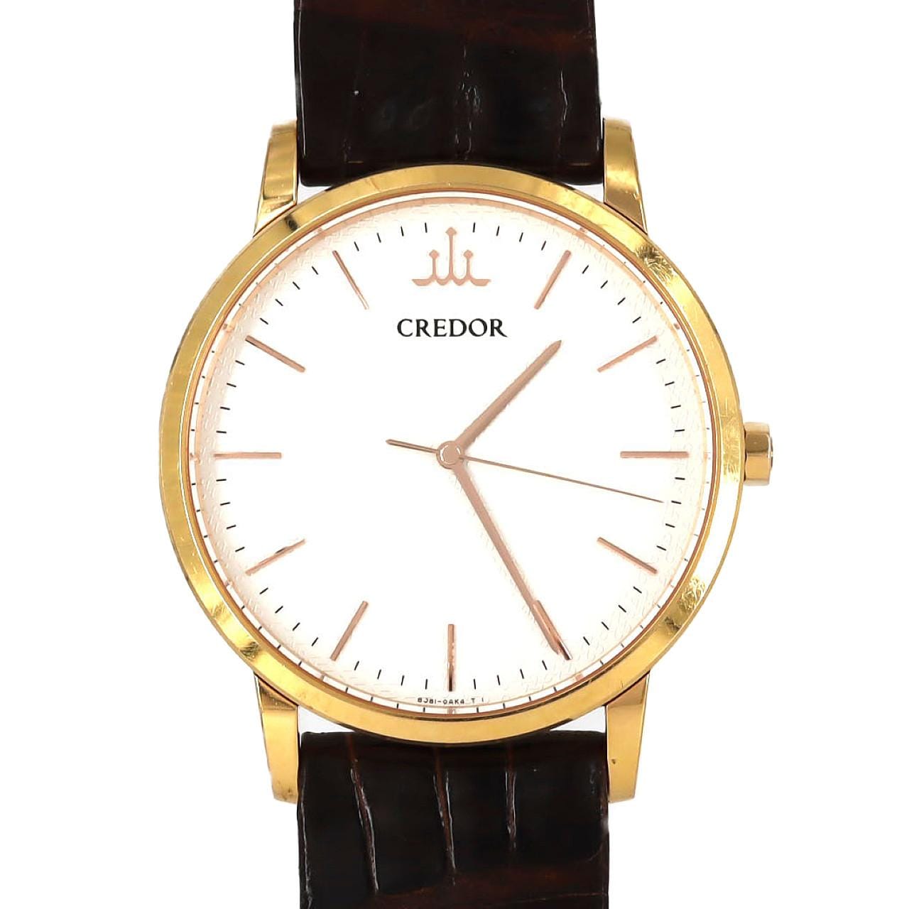 セイコー クレドールシグノ YG 8J81-0AH0/GBAR012 YG クォーツ