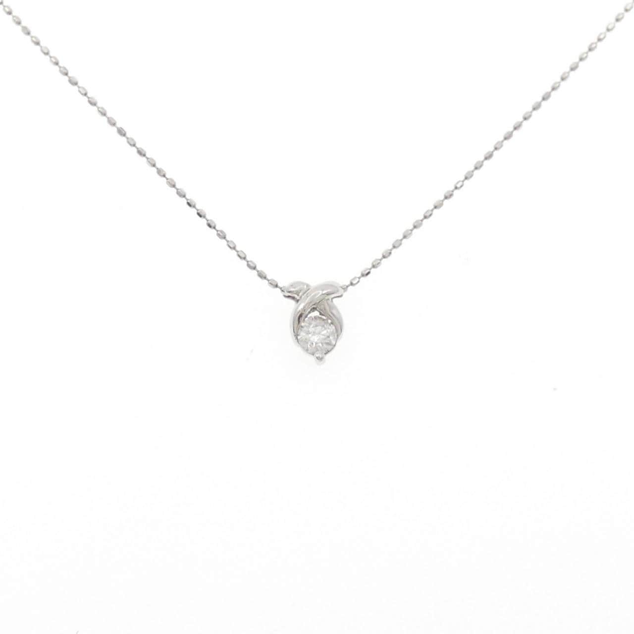PT900/PT850 ダイヤモンド ネックレス 0.20CT