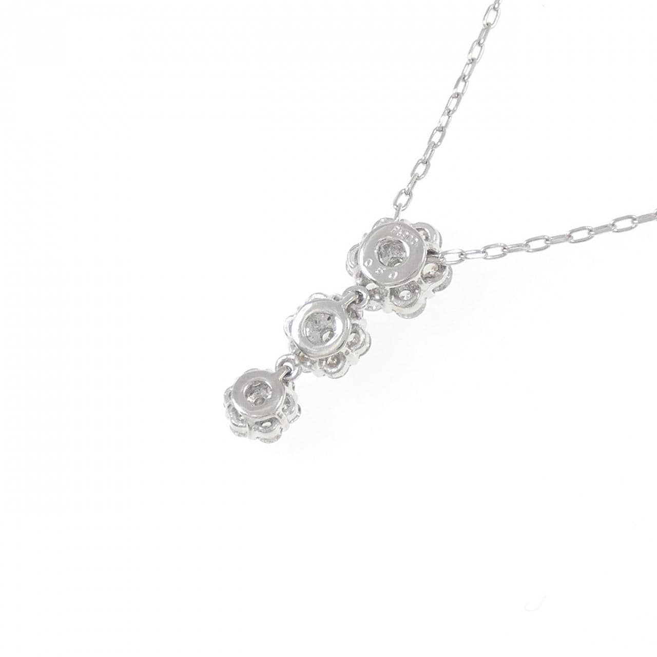 PT Flower Diamond Necklace 0.50CT