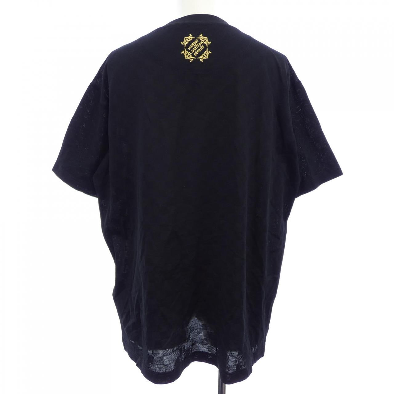 ルイヴィトン LOUIS VUITTON エンベリッシュドダミエピケTシャツ HTY10WJUV Tシャツ