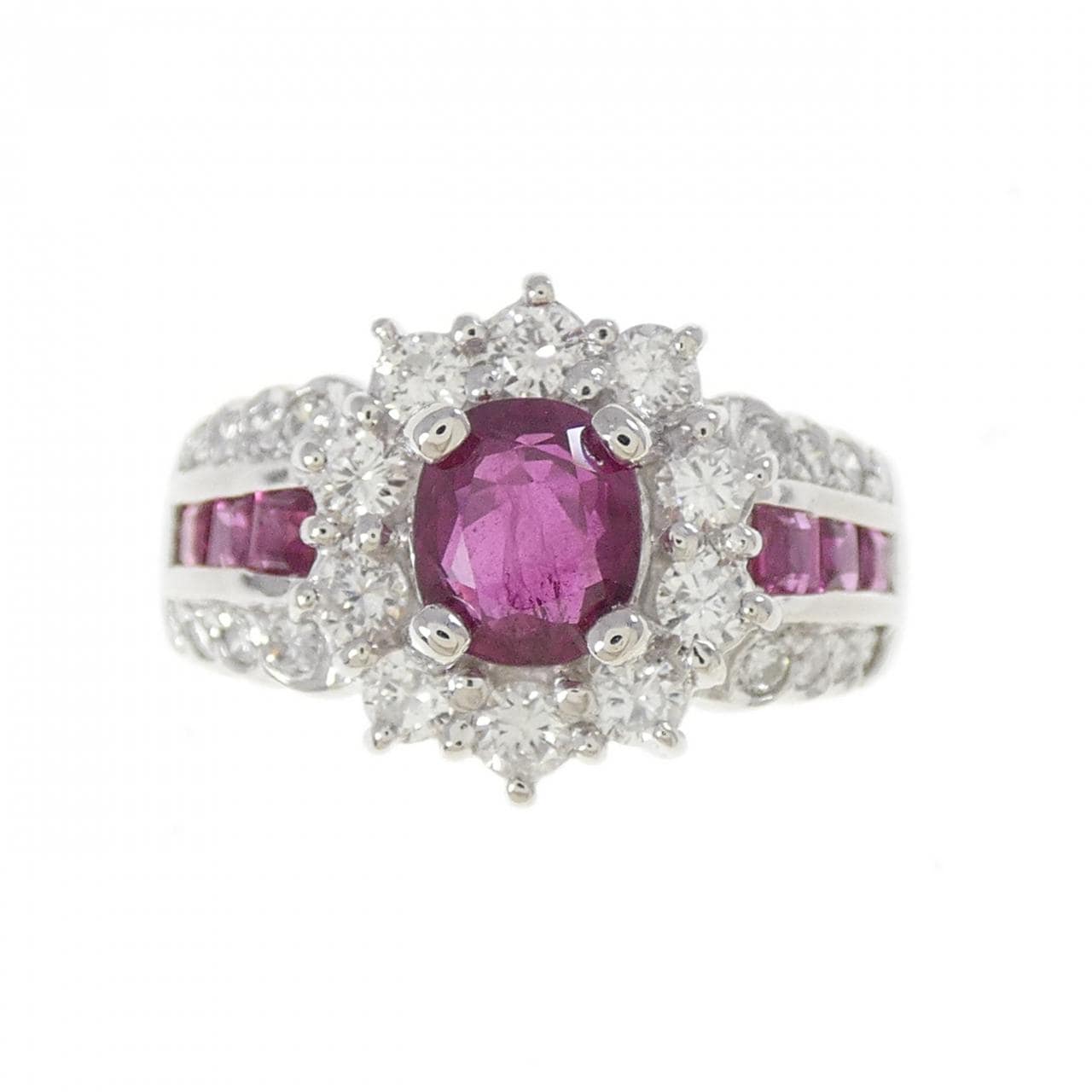 PT900 ルビー リング 1.62CT