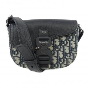 ディオール DIOR フラップ付きメッセンジャーバックミニ オブリークジャカード 2ADCA435YKS BAG