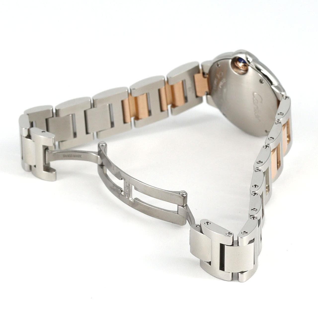 カルティエ バロンブルーSM PGコンビ･11P WE902030 SSxPG クォーツ