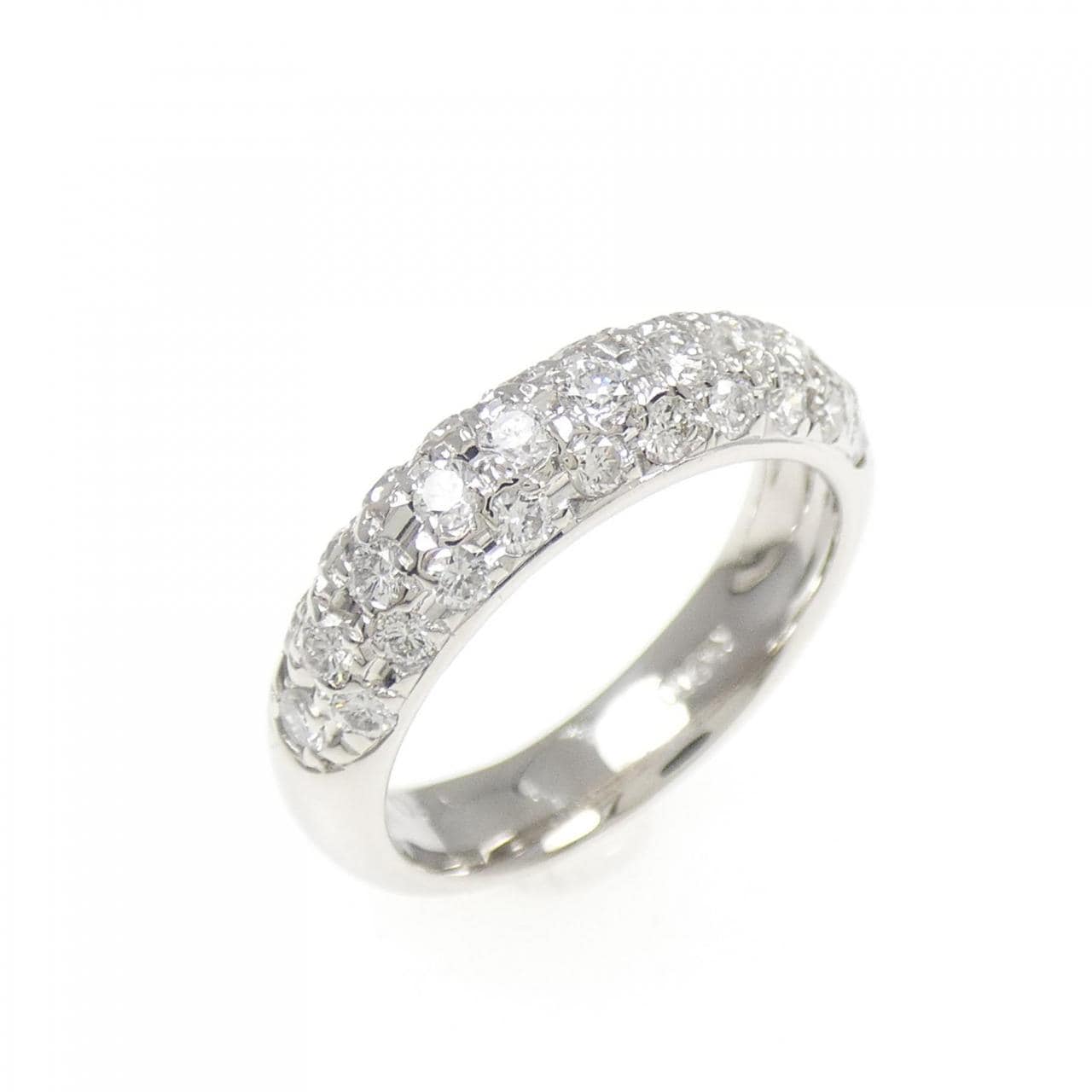 PT900 Pave Diamond Pinky Ring 0.50CT