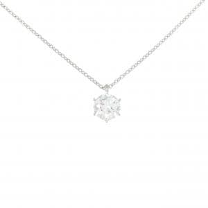 PT900/PT850 ダイヤモンド ネックレス 0.715CT F I1 EXT