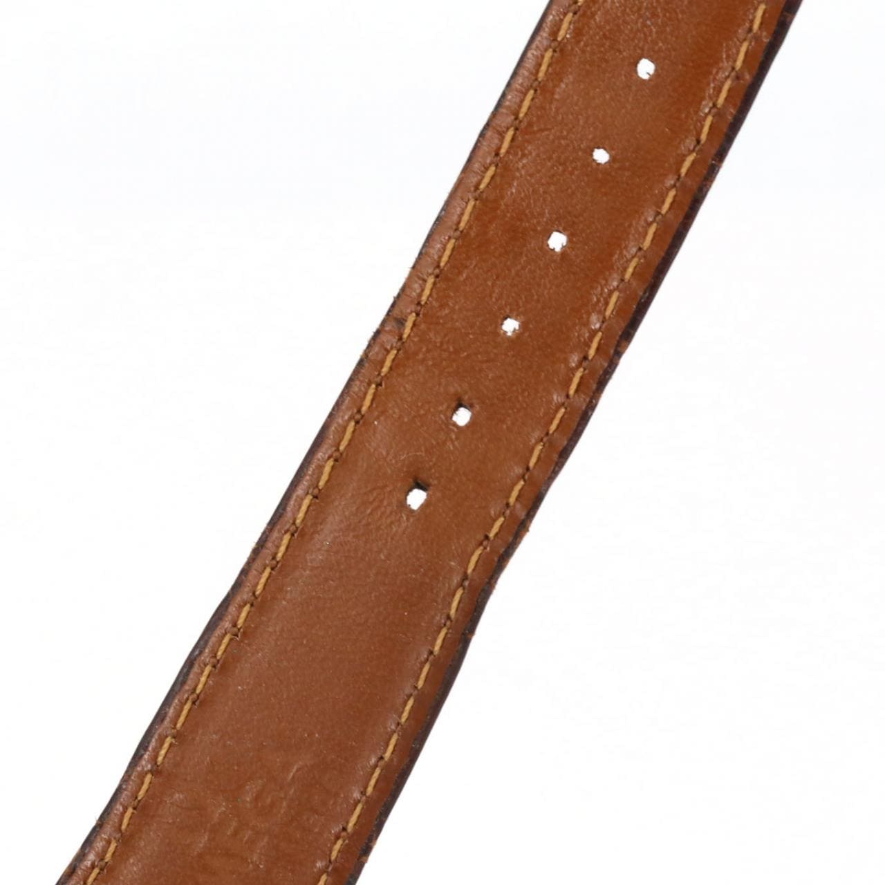 Omega Round Case YG YG Quartz