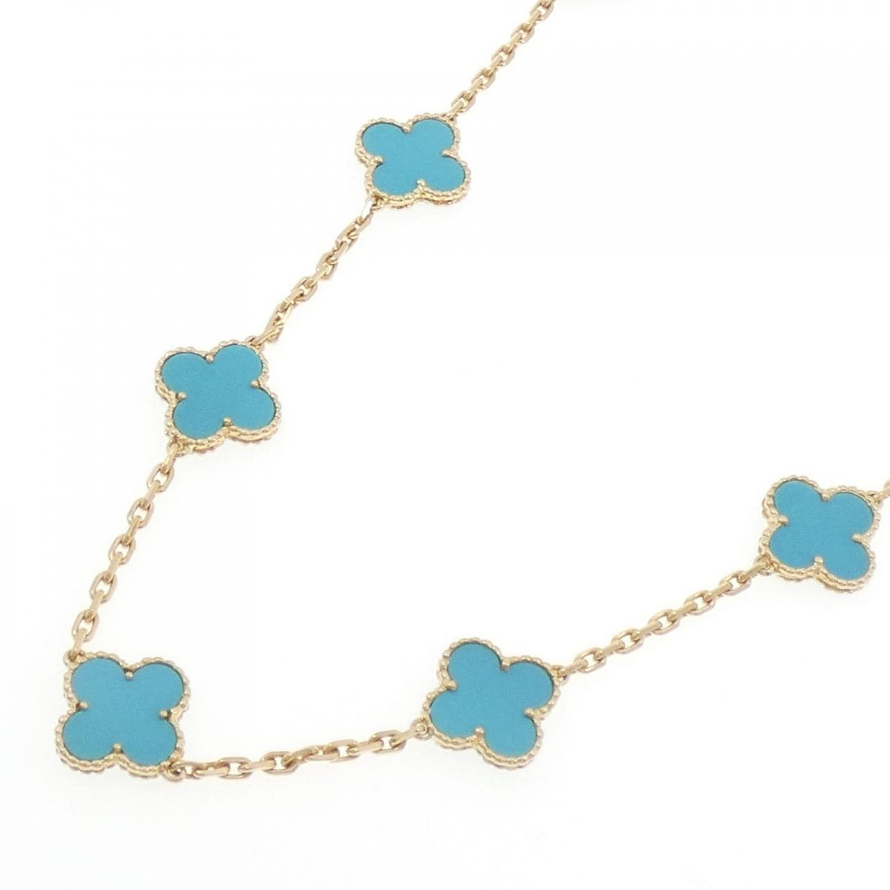 ヴァンクリーフ&アーペル ヴィンテージアルハンブラ 10モチーフ ネックレス