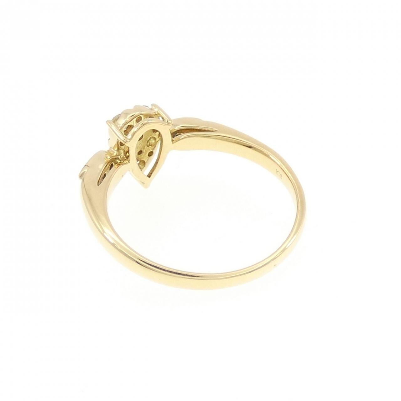 K18YG ダイヤモンド リング 0.25CT