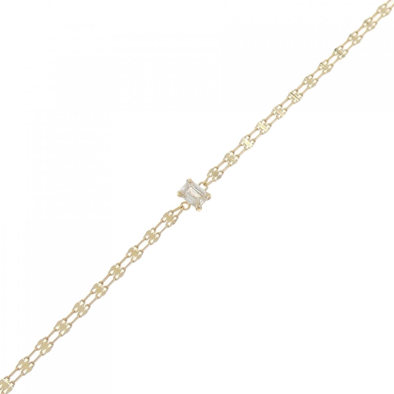 【新品】K18YG ダイヤモンド ブレスレット 0.192CT