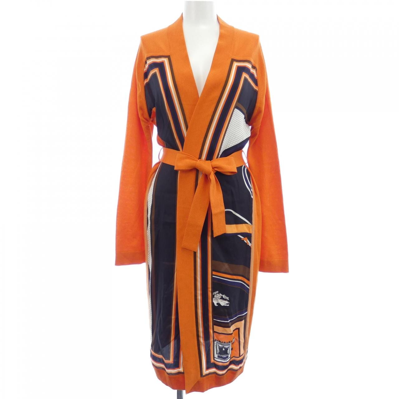 エルメス HERMES ロングカーディガン