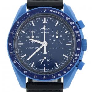 スウォッチ スウォッチxオメガ･ミッショントゥネプチューン S033N100 バイオセラミック クォーツ