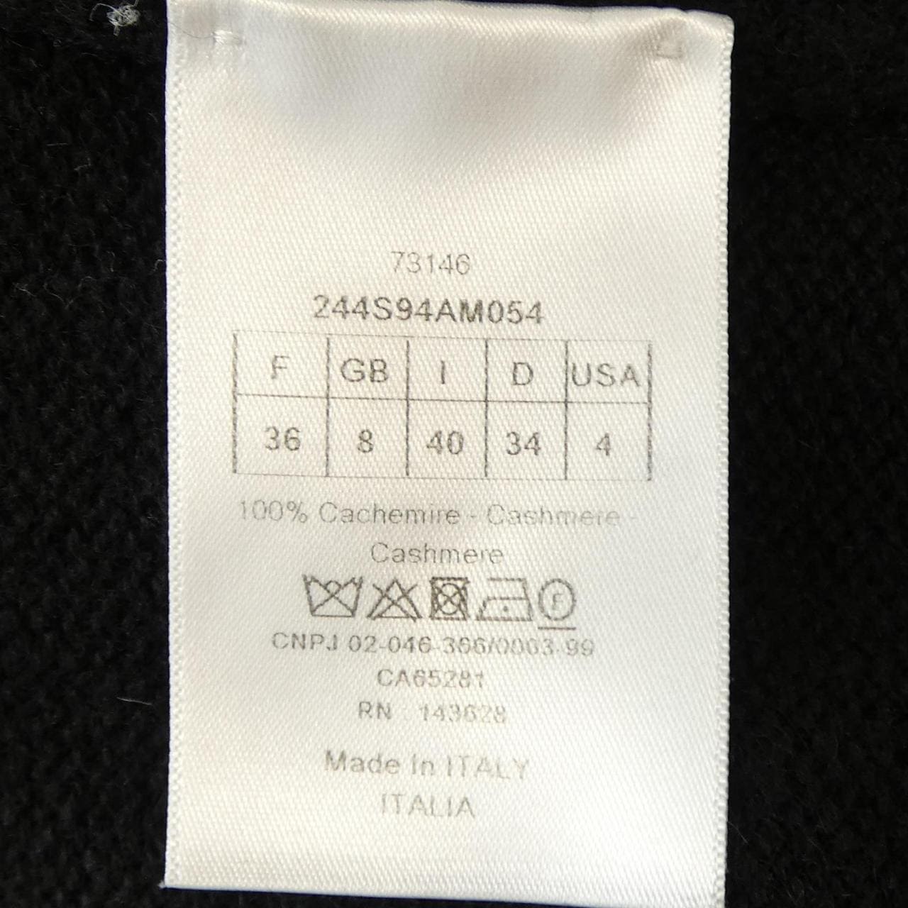 CHRISTIAN DIOR CHRISTIAN DIOR 244S94AM054 针织衫