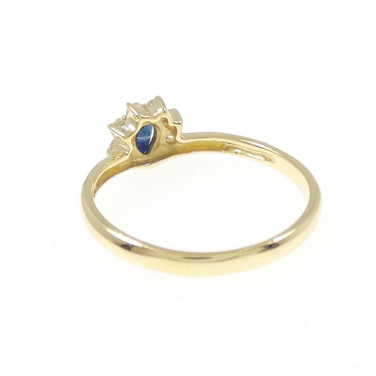 K18YG サファイヤ リング