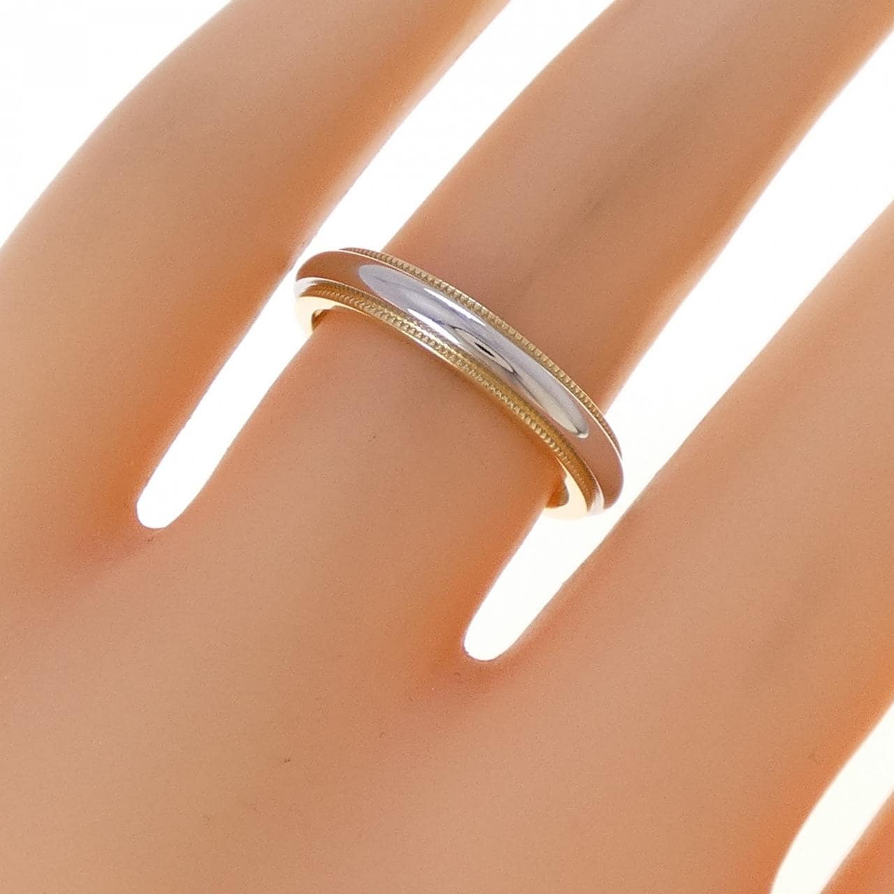 ティファニー ミルグレイン リング