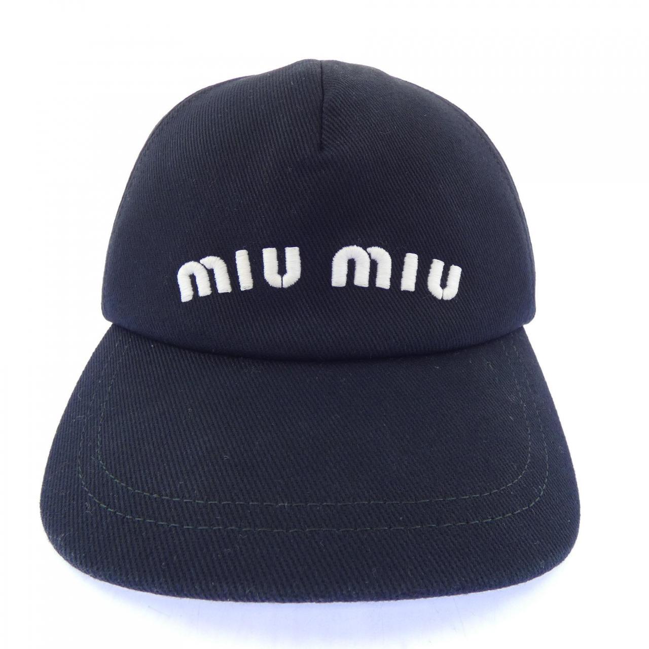 ミュウミュウ MIU MIU 5HC179 2DXI キャップ