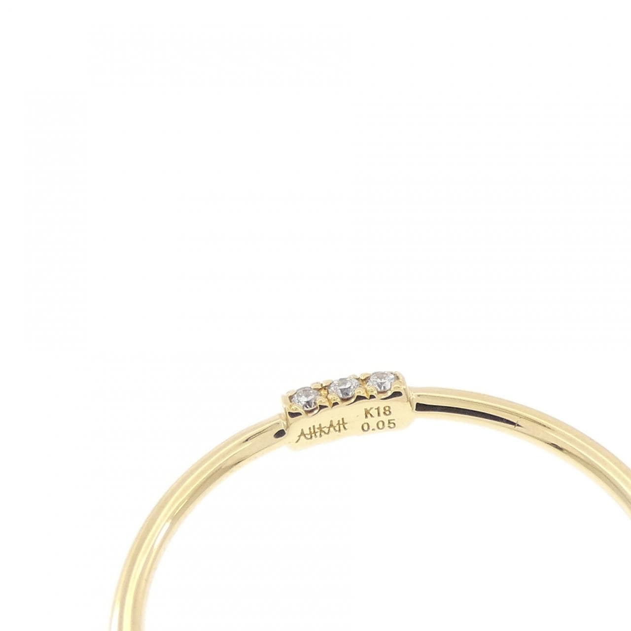 アーカー ホワイトナイトファイン リング 0.05CT