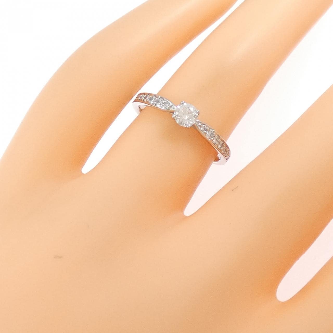 ティファニー ハーモニー リング 0.21CT
