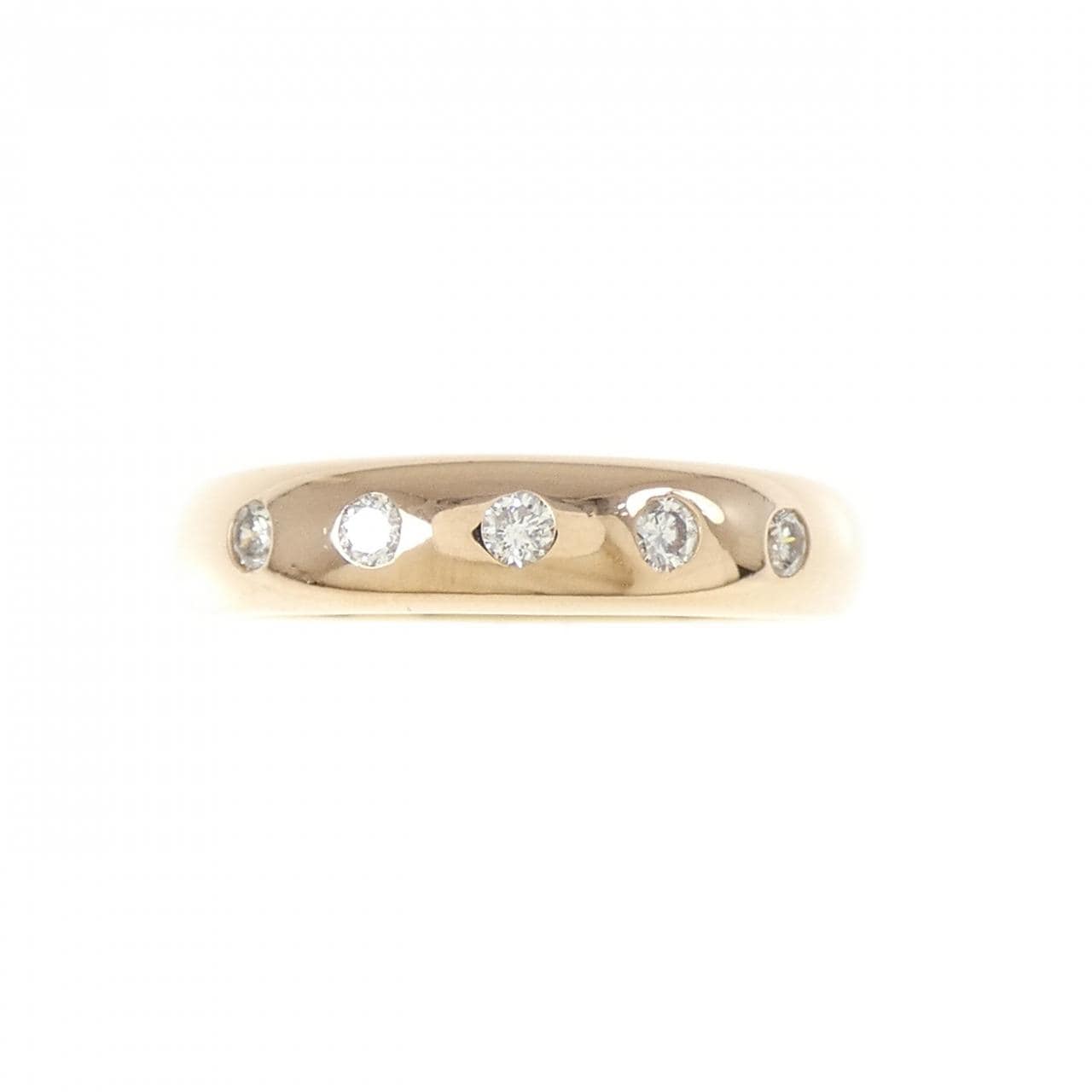 K18PG ダイヤモンド リング 0.10CT