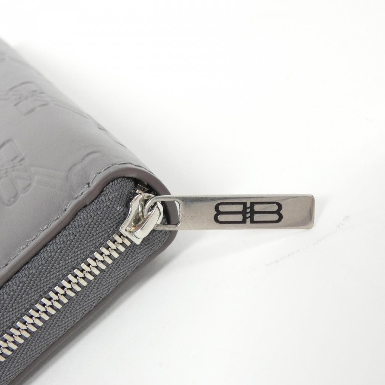 [BRAND NEW] BALENCIAGA Embossed Monogram Continental Zip Wallet 717787 210JS Wallet