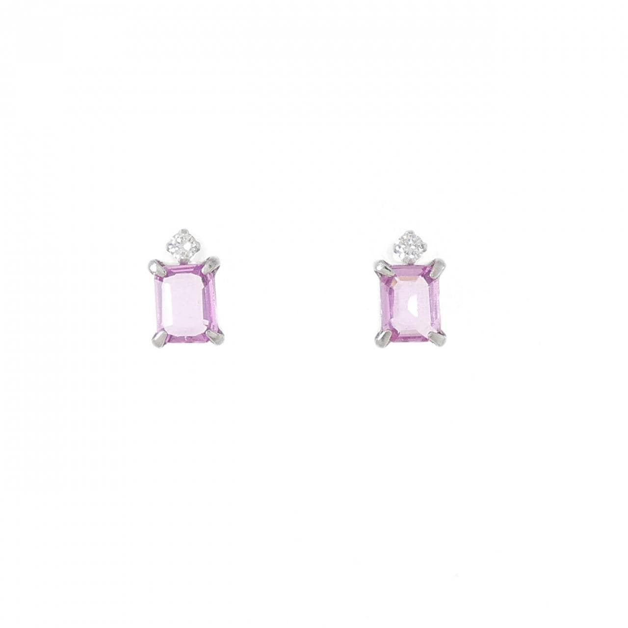 [Remake] PT Sapphire Earrings 0.69CT