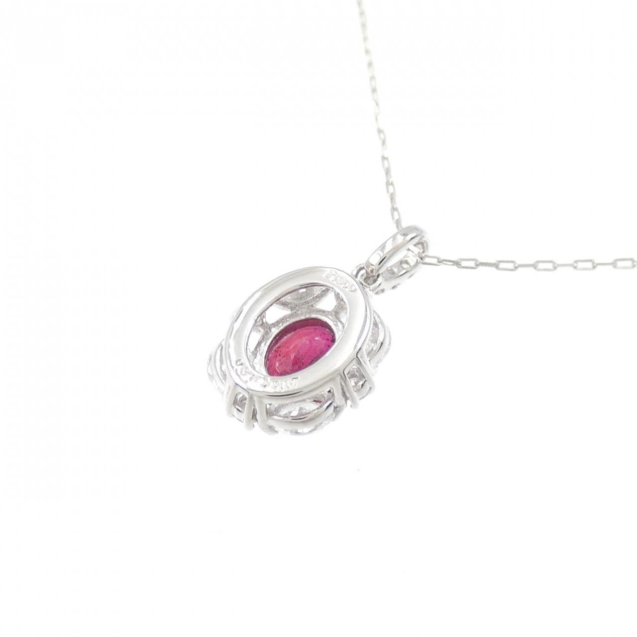 [新品] PT900/PT850 红宝石项链 0.31CT