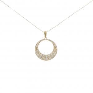 【新品】K18YG ダイヤモンド ネックレス 1.00CT