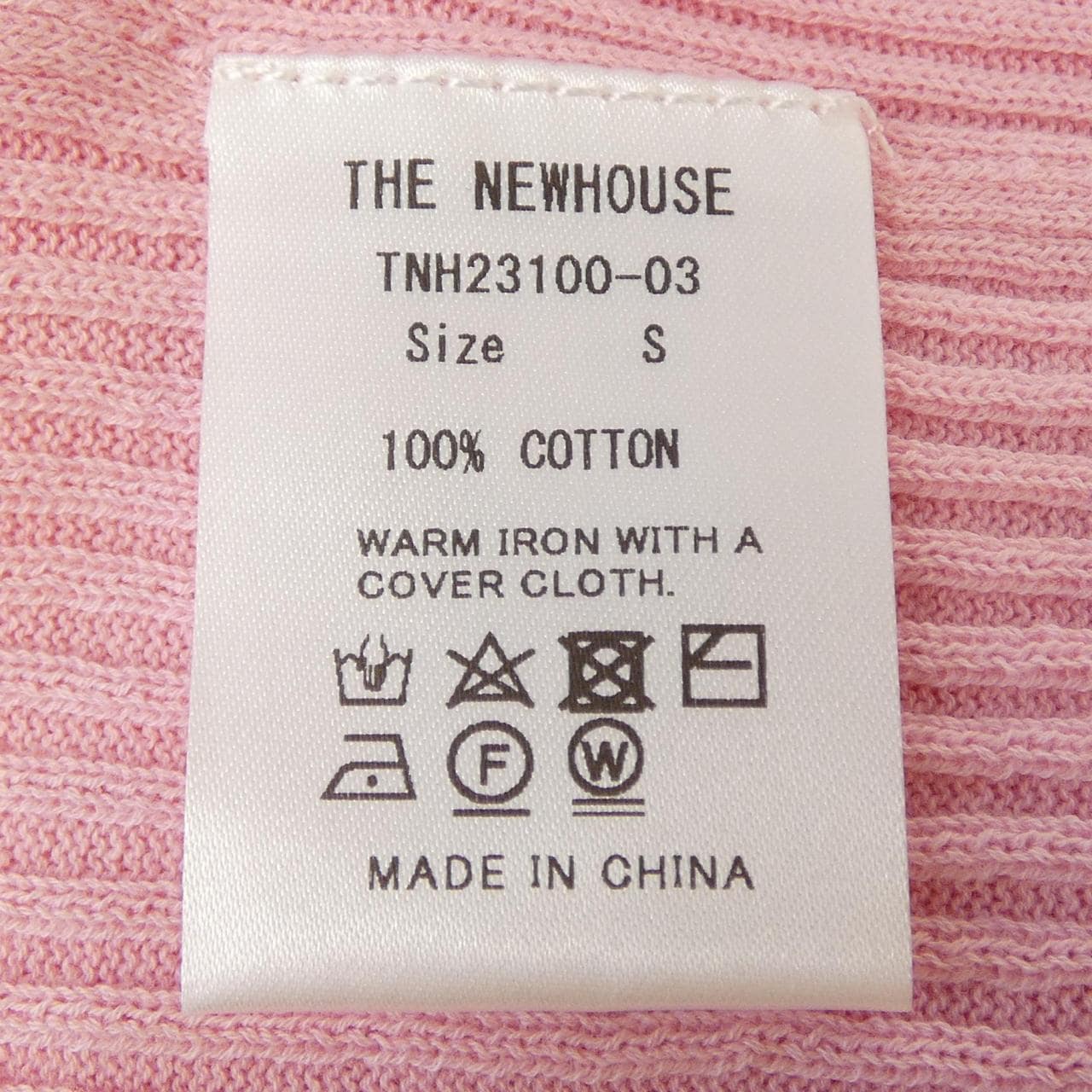 ザニューハウス THE NEWHOUSE タンクトップ