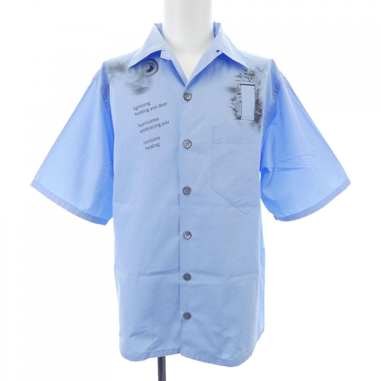 プラダ PRADA UCS414 S221 11SR S／Sシャツ