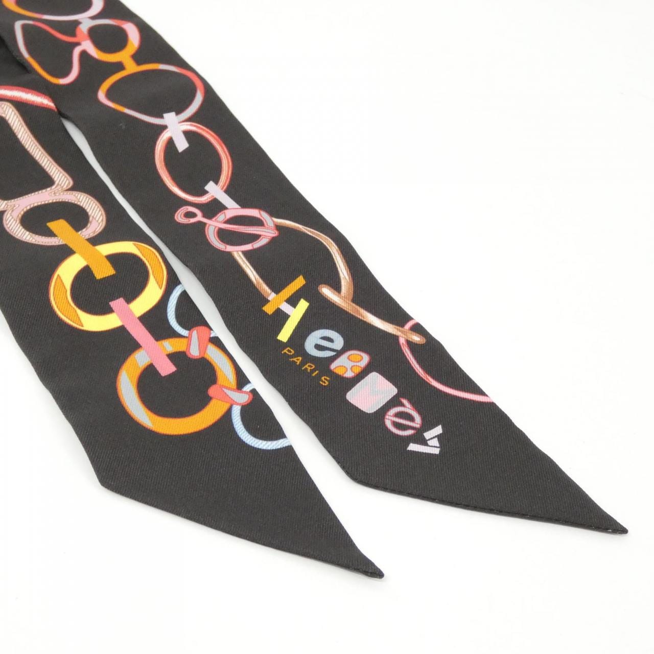 エルメス DO RE BOUCLES ツイリー 063951S スカーフ