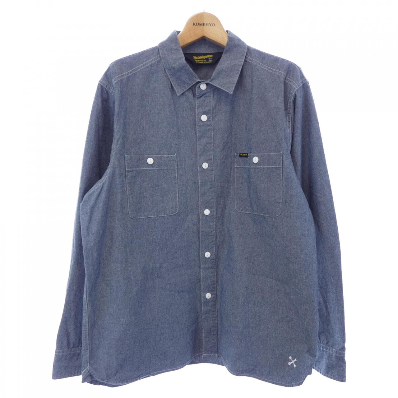 BLUCO WORK GARMENT OL-121-022 シャツ