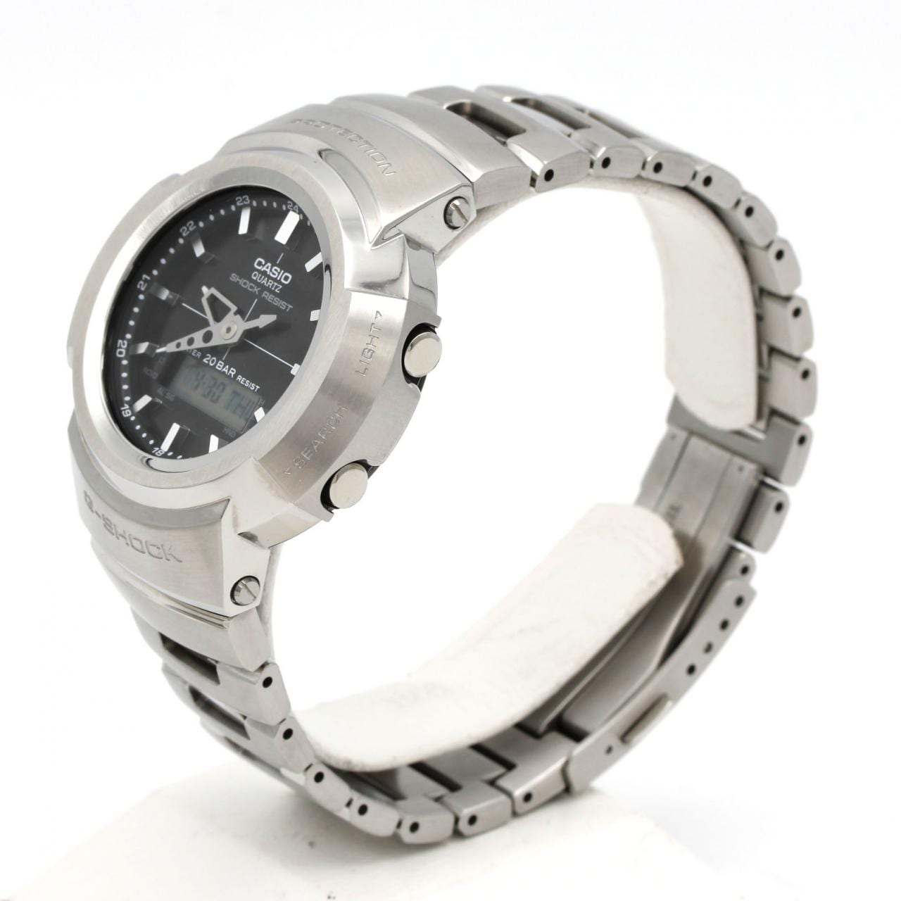 カシオ G-SHOCK AWM-500D-1AJF SS ソーラークォーツ