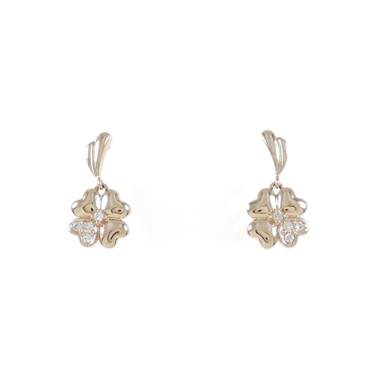 ギンザ タナカ ダイヤモンド ピアス 0.06CT