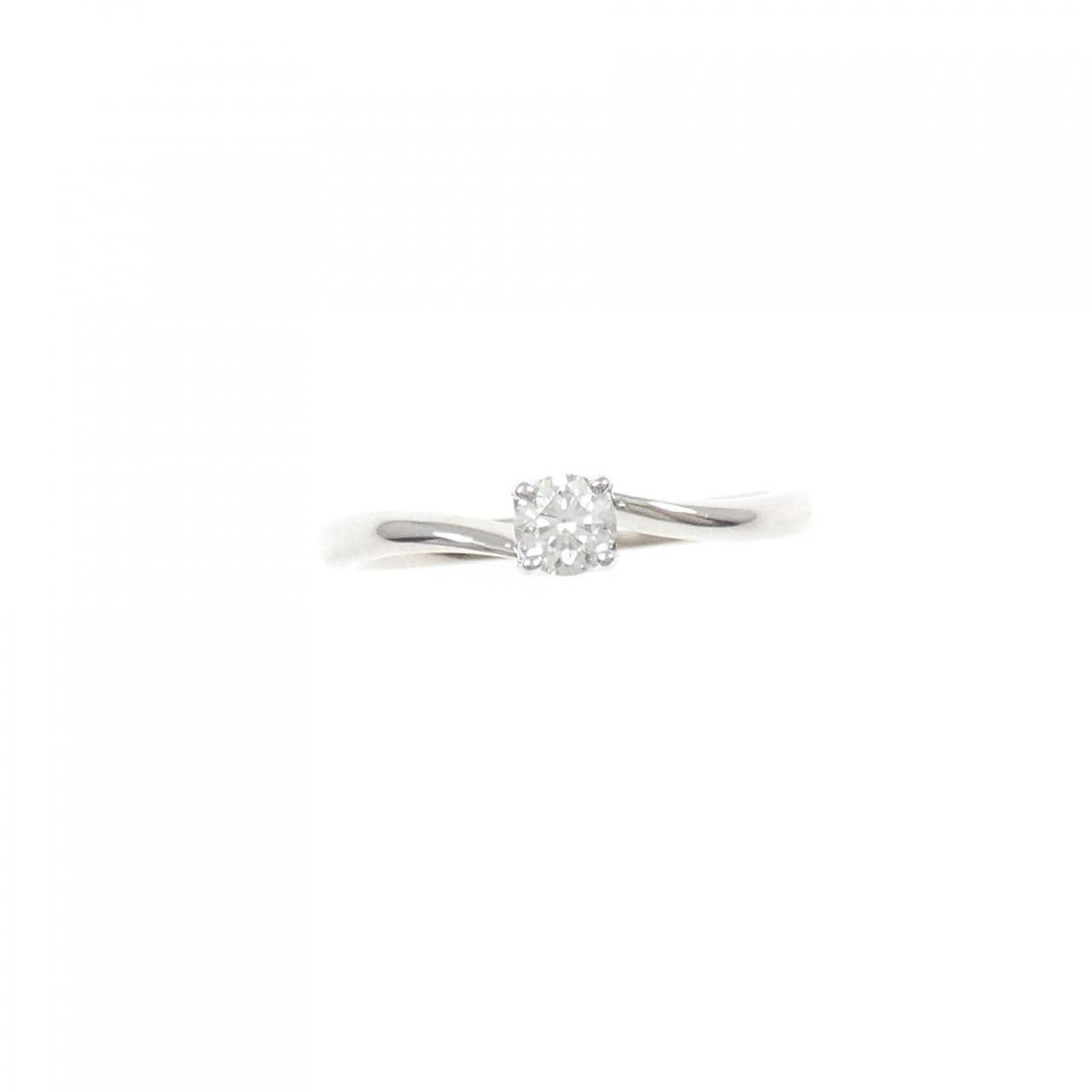 PT950 ダイヤモンド リング 0.188CT