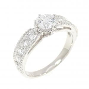 PT900 ダイヤモンド リング 0.667CT E SI2 Fair