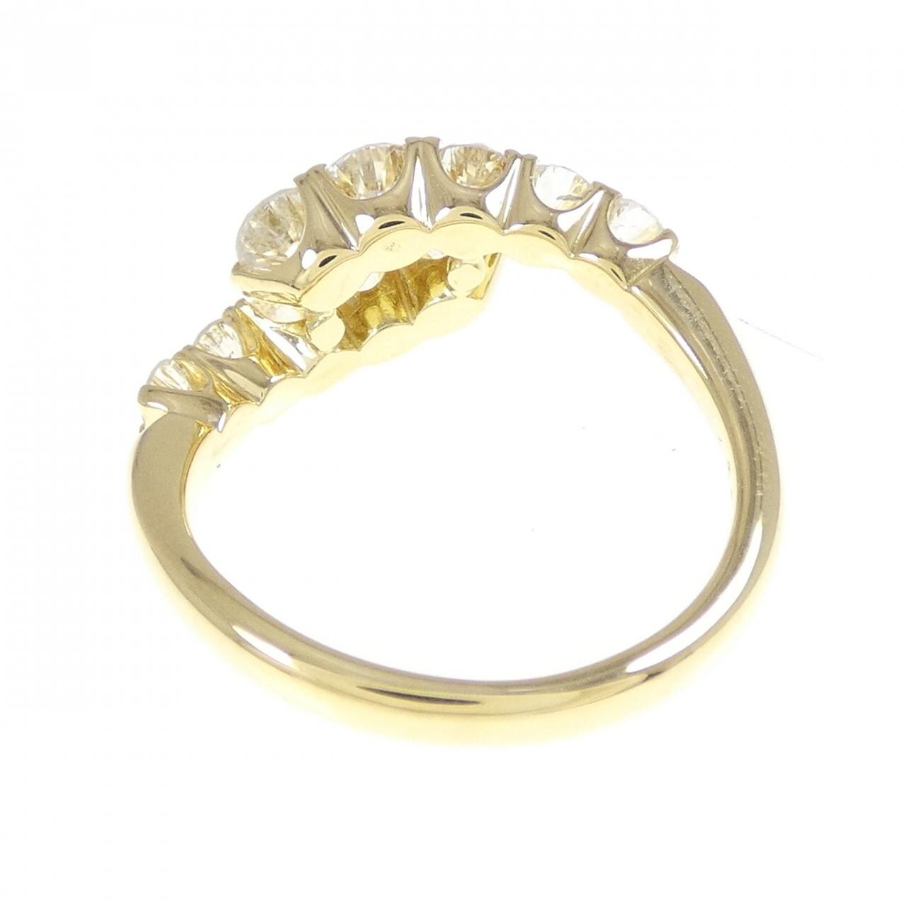 K18YG ダイヤモンド リング 1.02CT