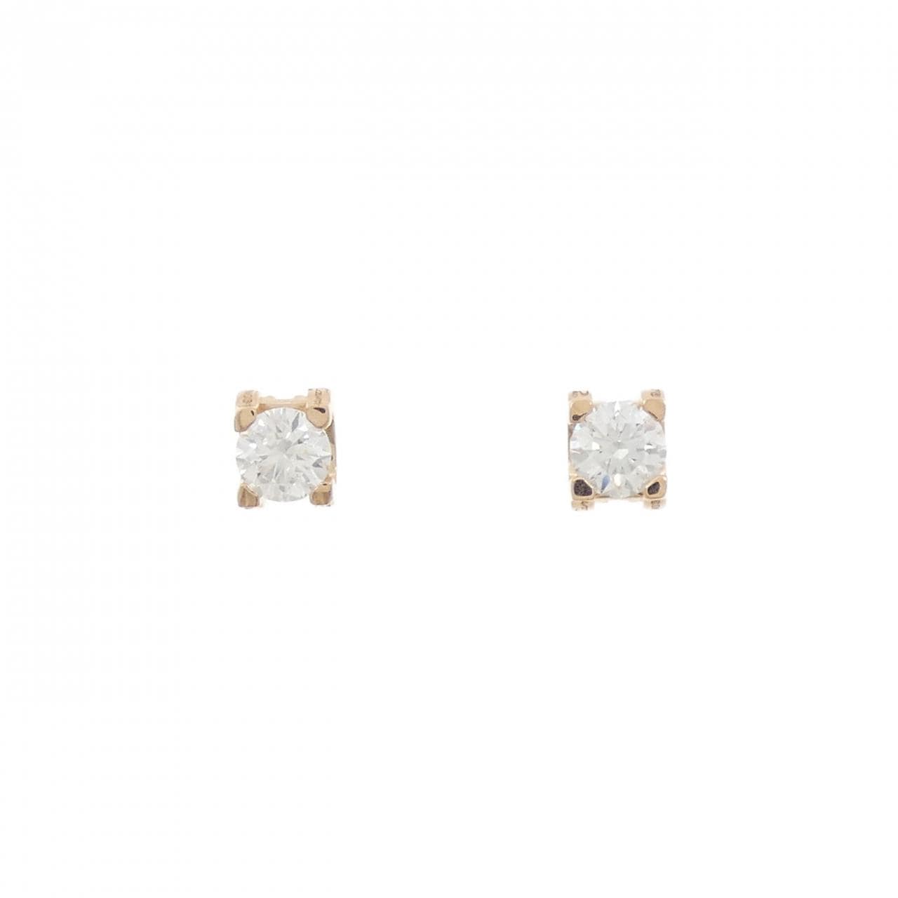 カルティエ Cドゥ カルティエ ピアス 0.24CT 0.24CT D VVS1 3EXT