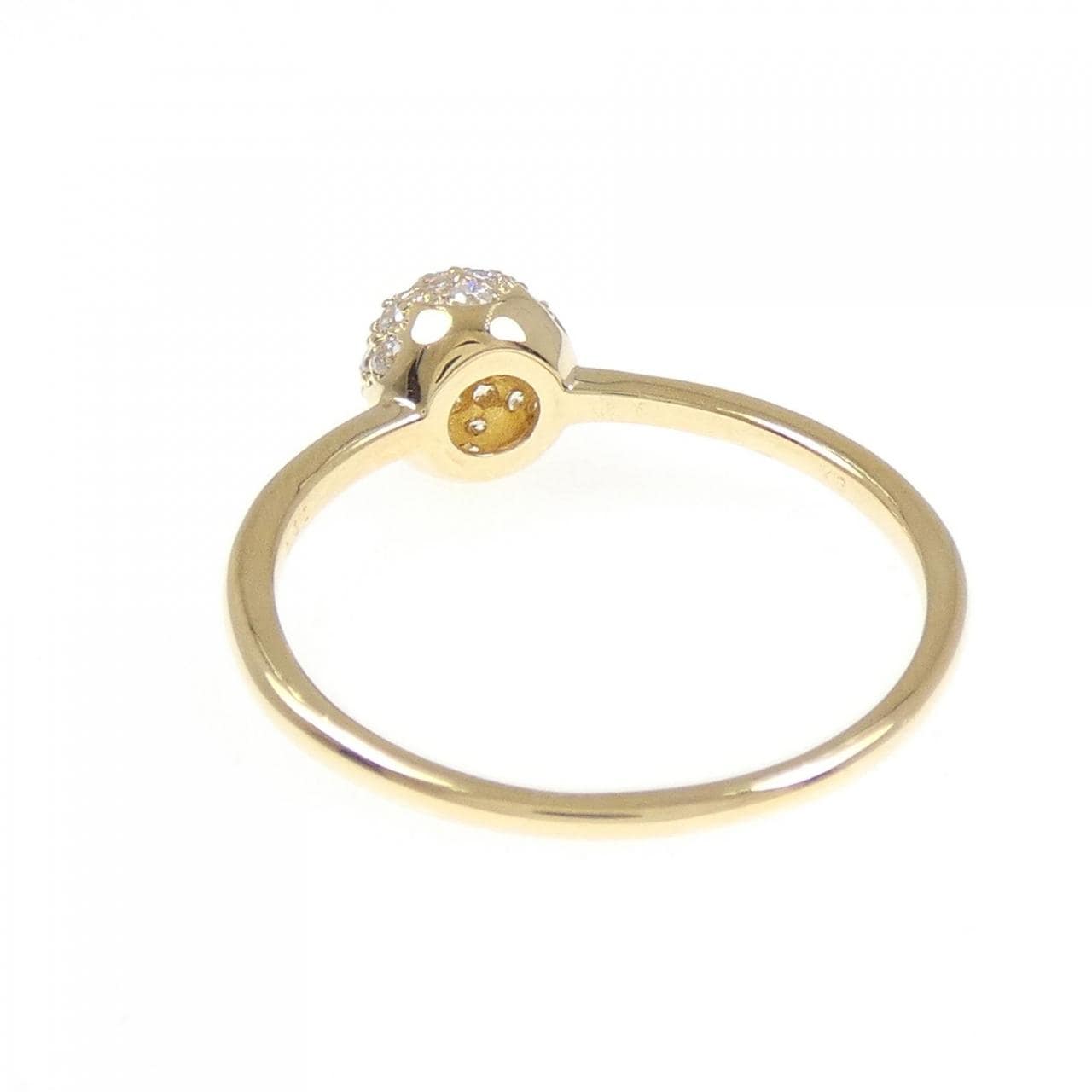 【リメイク】K18YG ダイヤモンド リング 0.30CT