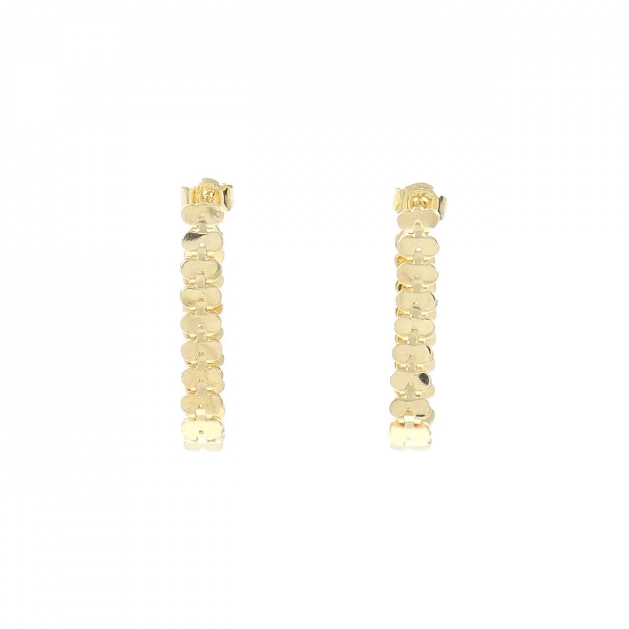 K18YG earrings