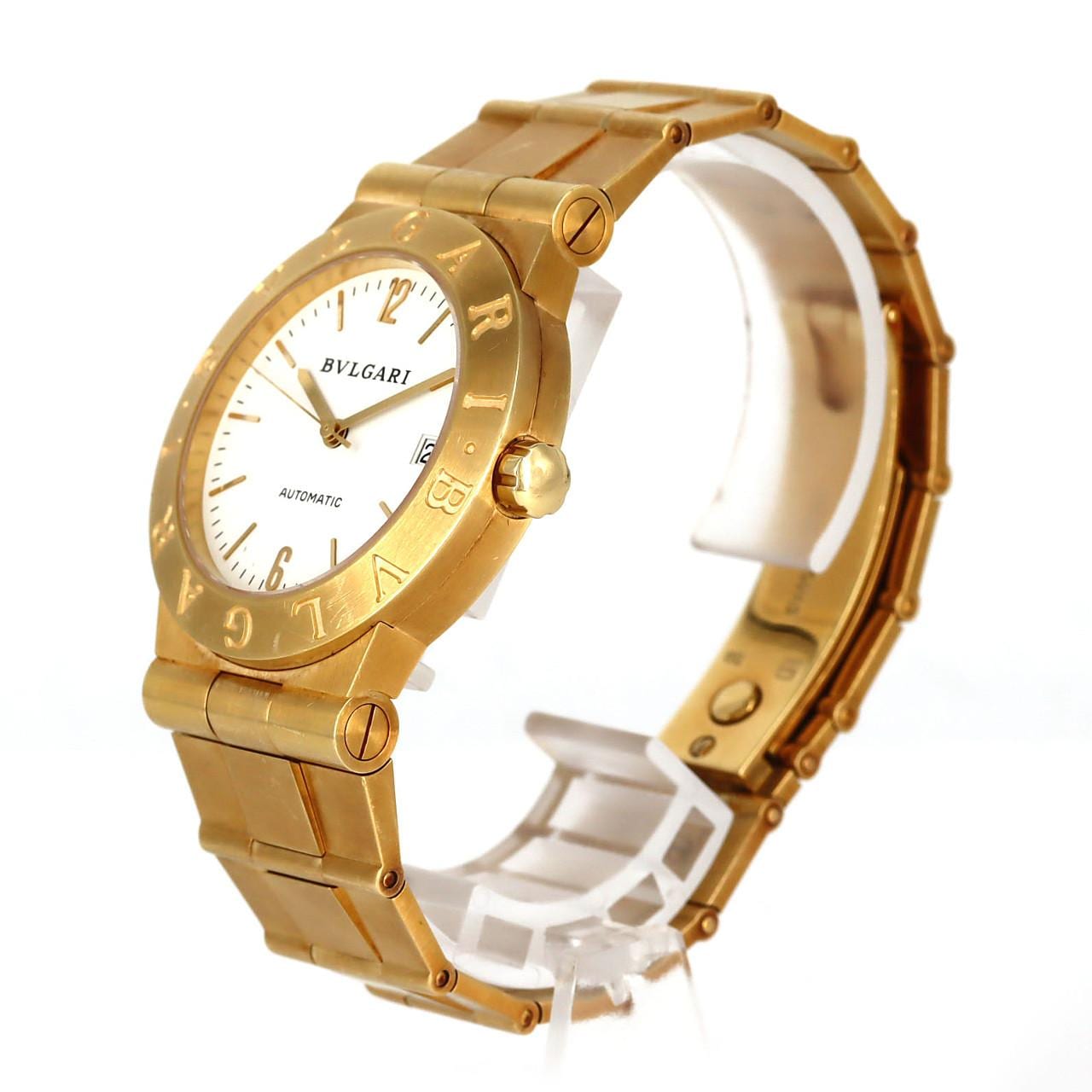 ブルガリ ディアゴノ　YG LC35G YG 自動巻