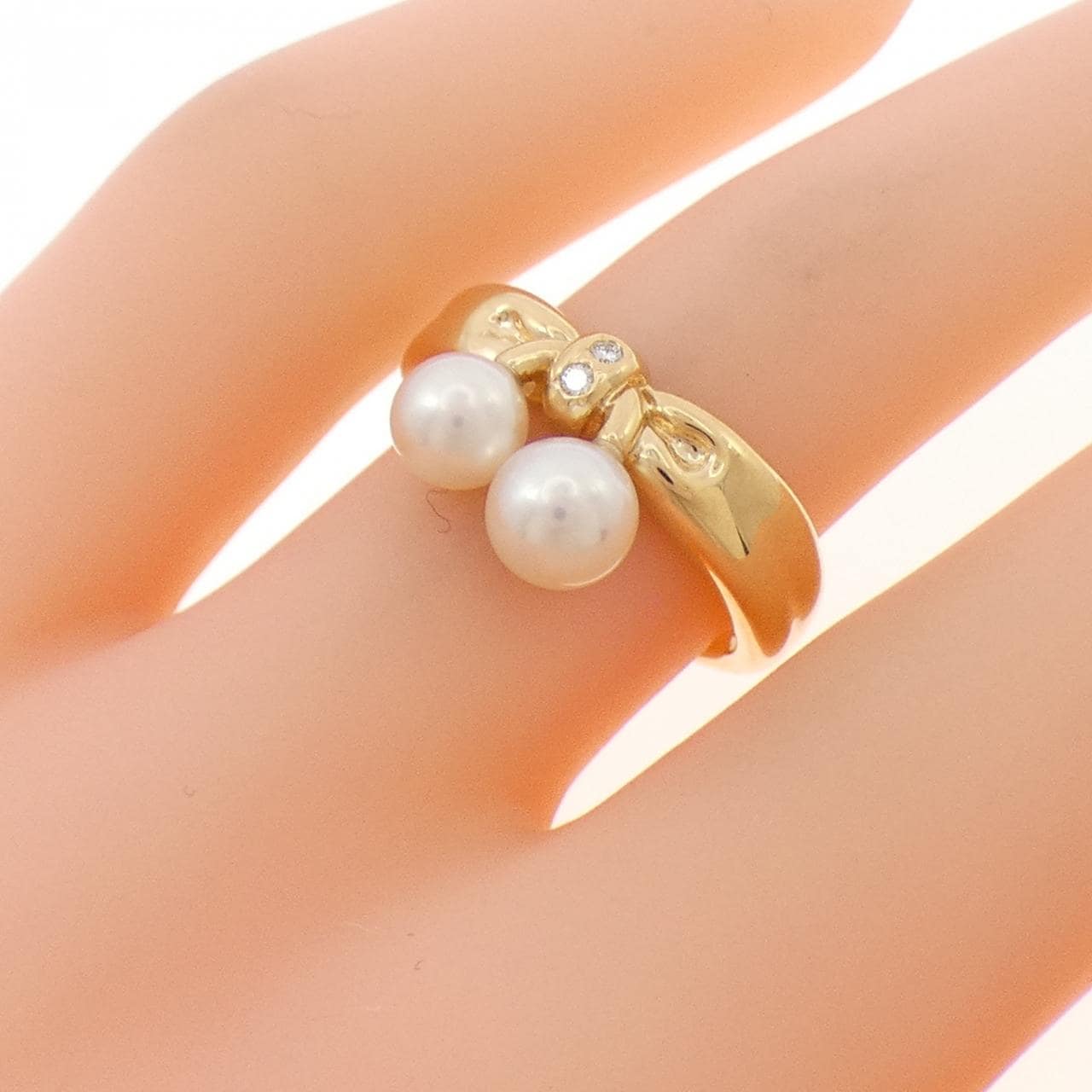 タサキ アコヤパール リング