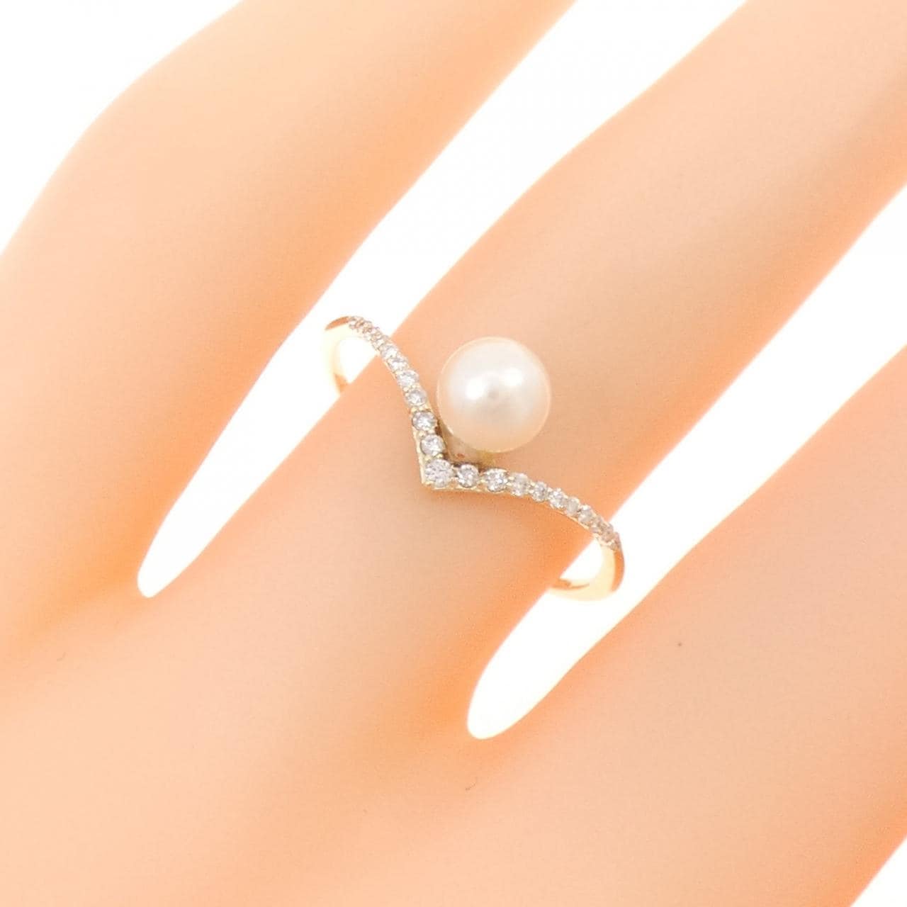 リラ アコヤパール リング 4.8mm