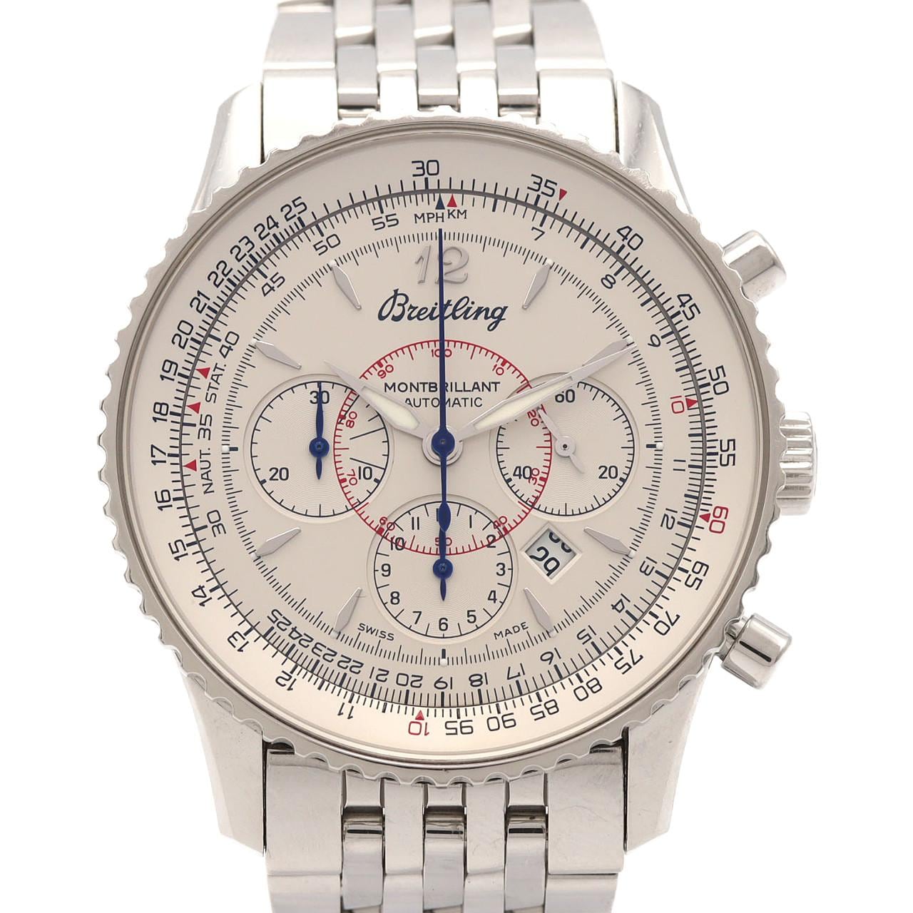 【ノーメンテナンス還元価格】ブライトリング モンブリランデイト A41370/A417G34NP SS 自動巻